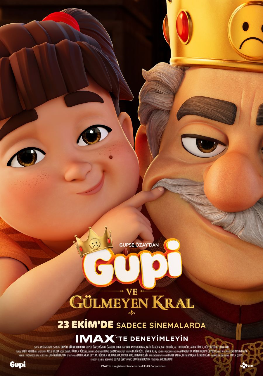 Gupi ve Gülmeyen Kral afişi
